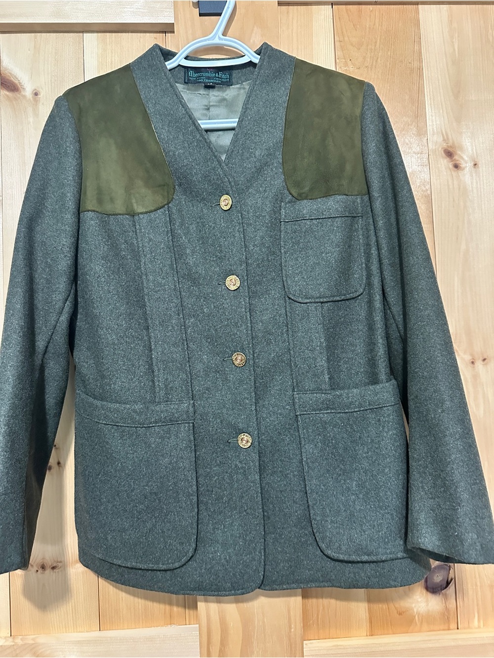 Rare Vintage 1950s/1960s Abercrombie & Fitch "The Workroom" Wool Skirt Suit Set